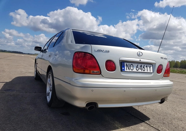 Lexus GS cena 47900 przebieg: 121000, rok produkcji 2002 z Olsztyn małe 497